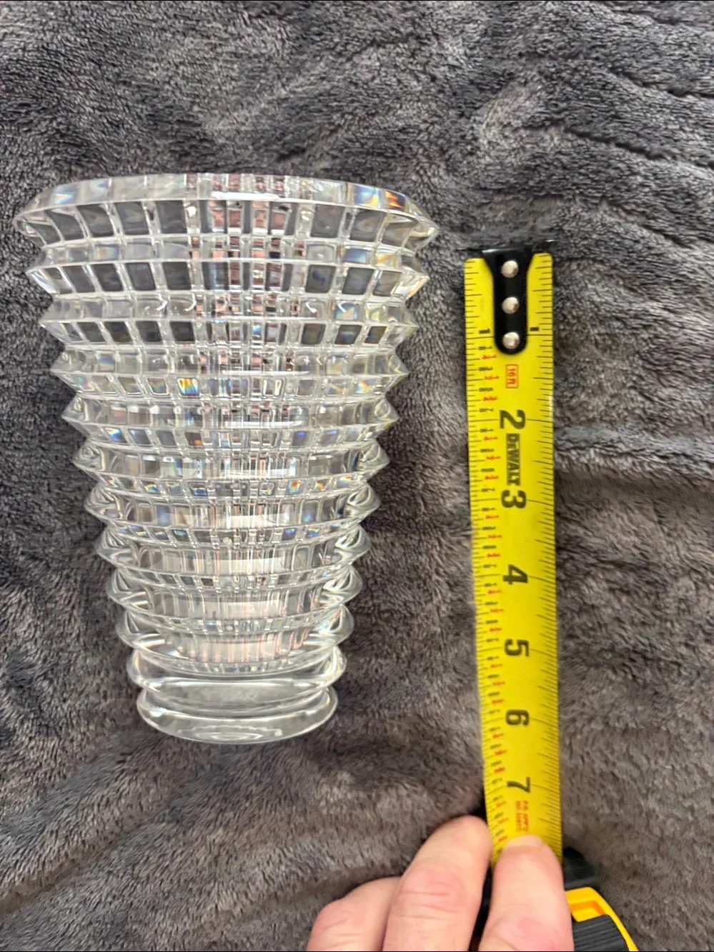 Baccarat Eye Vase.